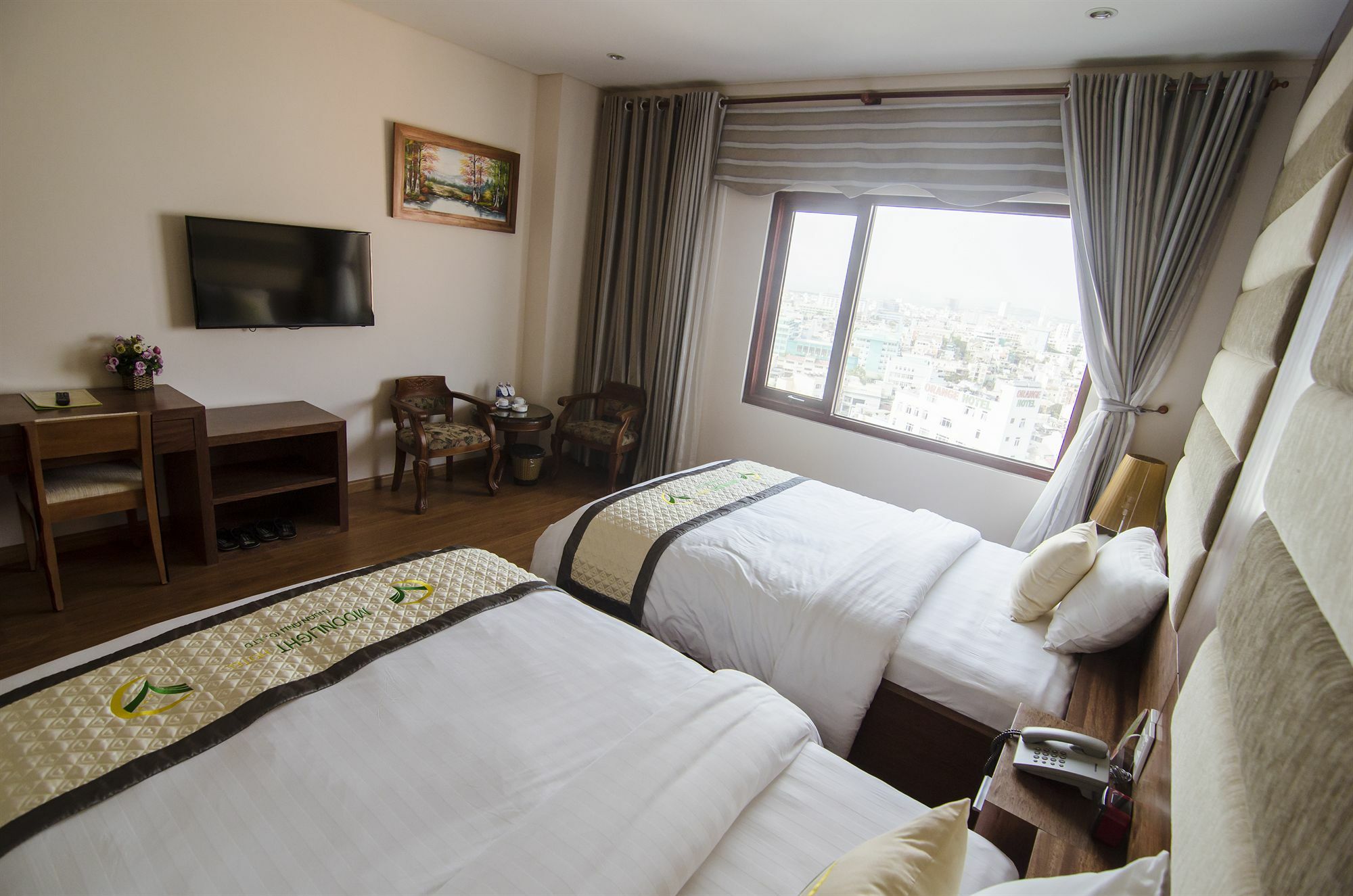 Moonlight Hotel Suites & Spa - Romantic River View & City View, High Floor, Near Dragon Bridge Đà Nẵng Exterior foto