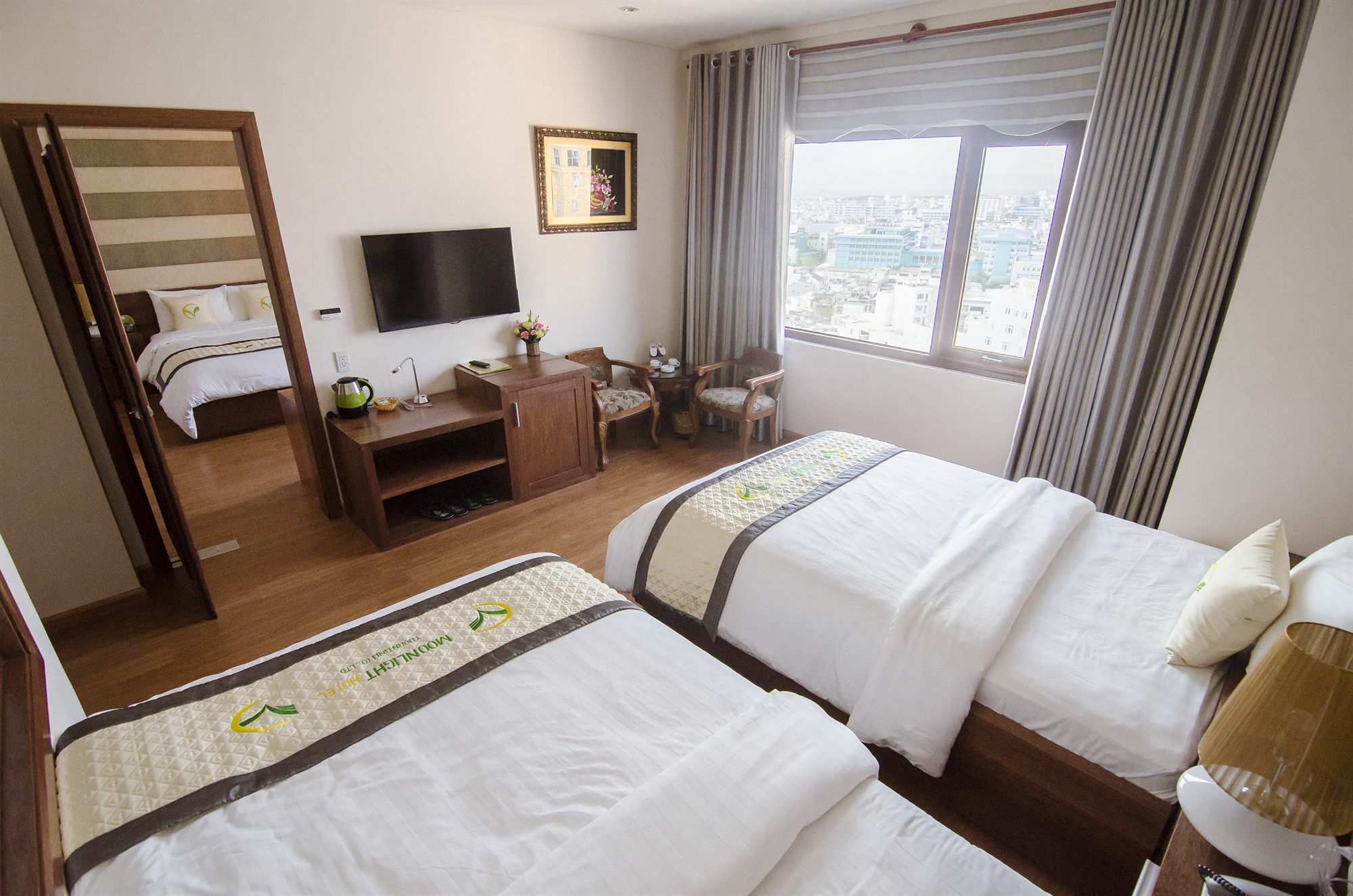 Moonlight Hotel Suites & Spa - Romantic River View & City View, High Floor, Near Dragon Bridge Đà Nẵng Exterior foto